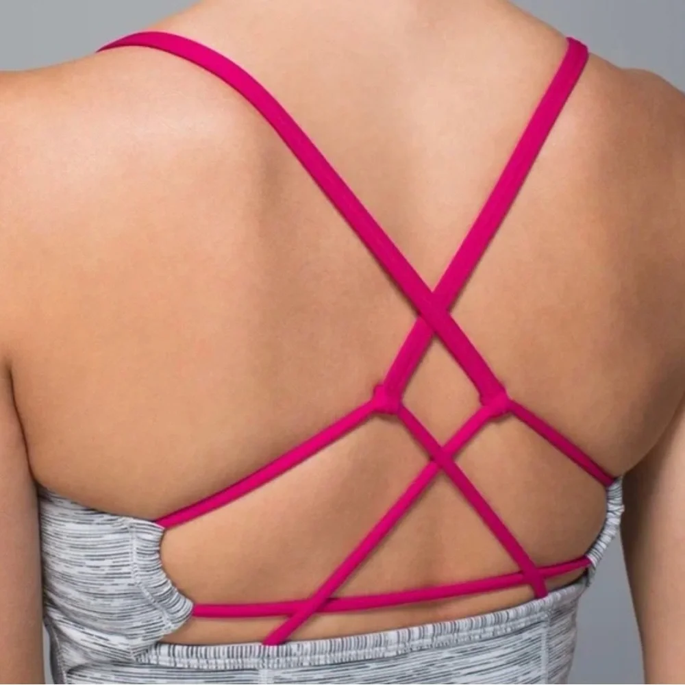 Lululemon dancing warrior strappy tank top size 6 - Picture 2 of 5